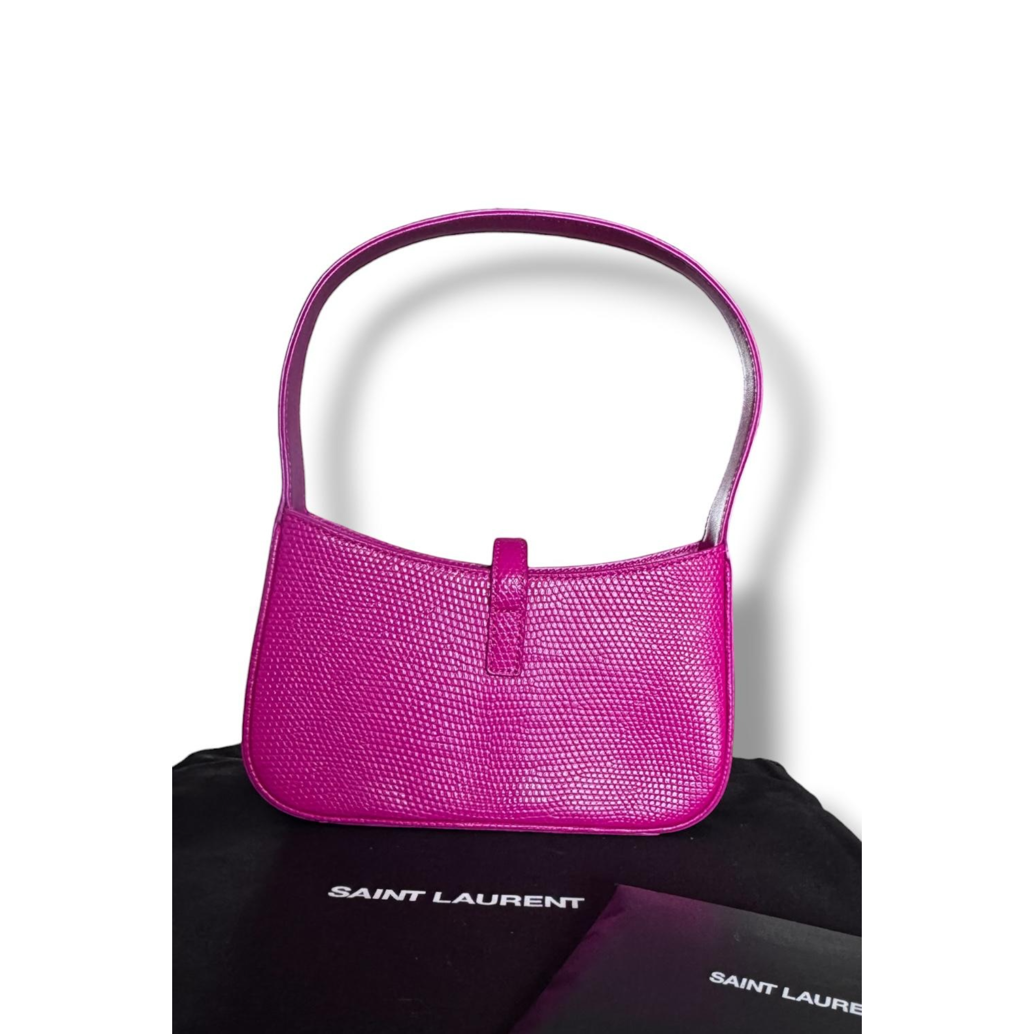 Yves Saint Laurent  5 a 7 mini in lizard