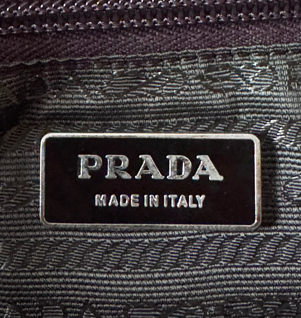 Borsa Prada Madras in Pelle Camel