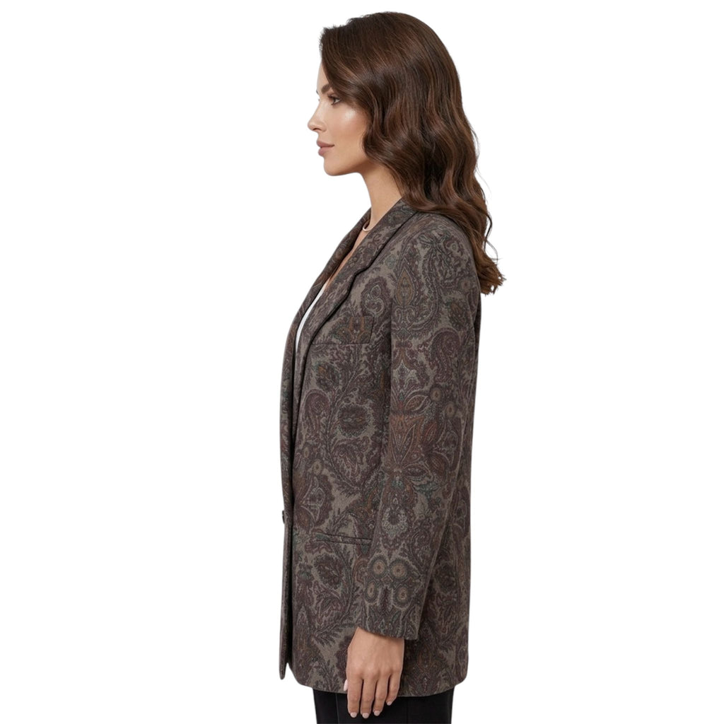 Giacca Vintage Enrico Coveri – Fantasia Paisley & Fiori