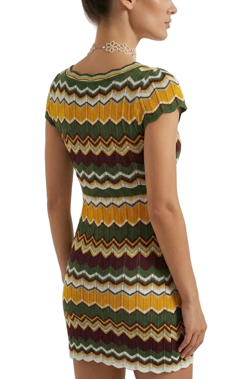Abito Missoni in Maglia Zig-Zag - Iconico & Chic