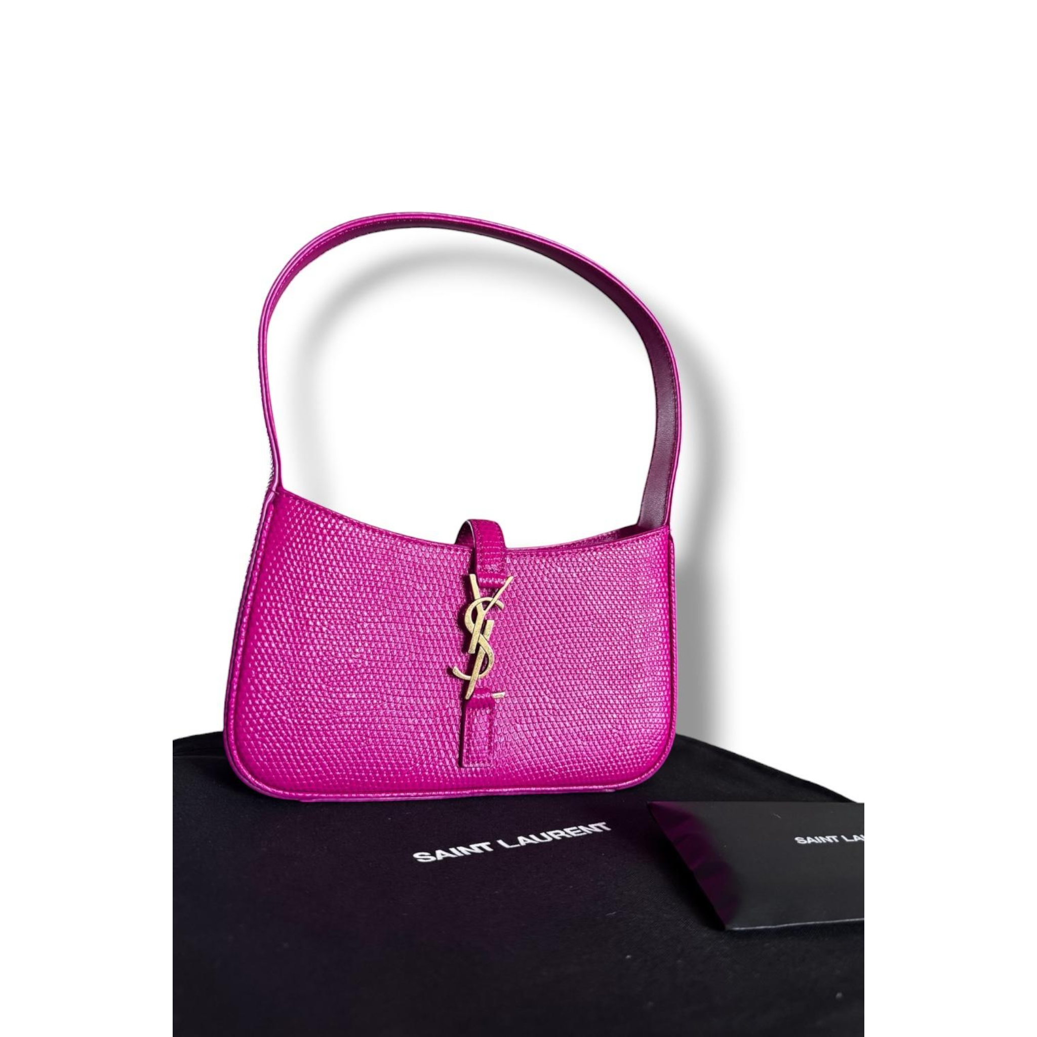 Yves Saint Laurent  5 a 7 mini in lizard