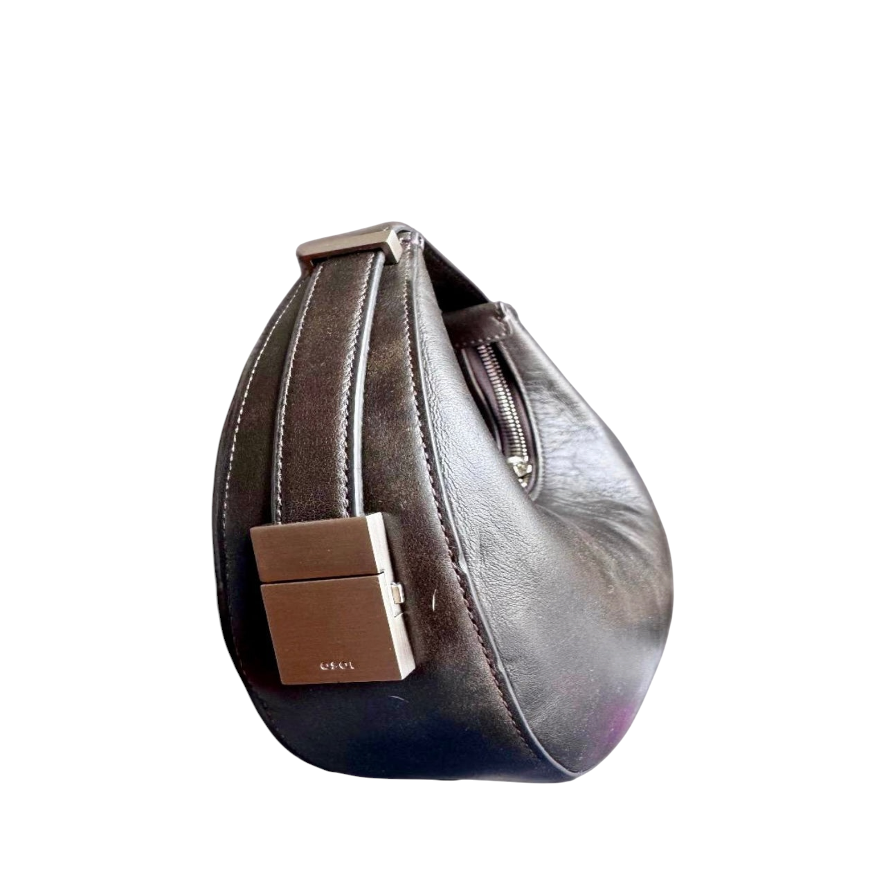 Borsa OSOI Toni Mini - Pelle marrone