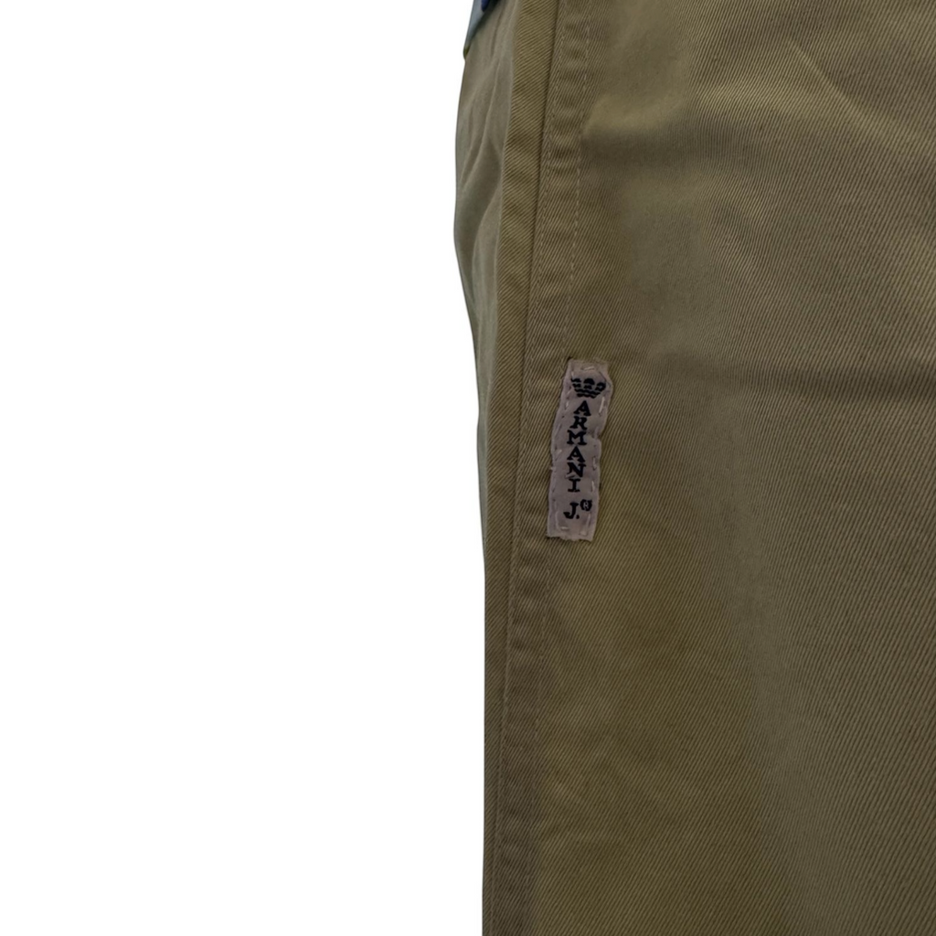 Minigonna Armani Jeans vintage verde salvia con zip