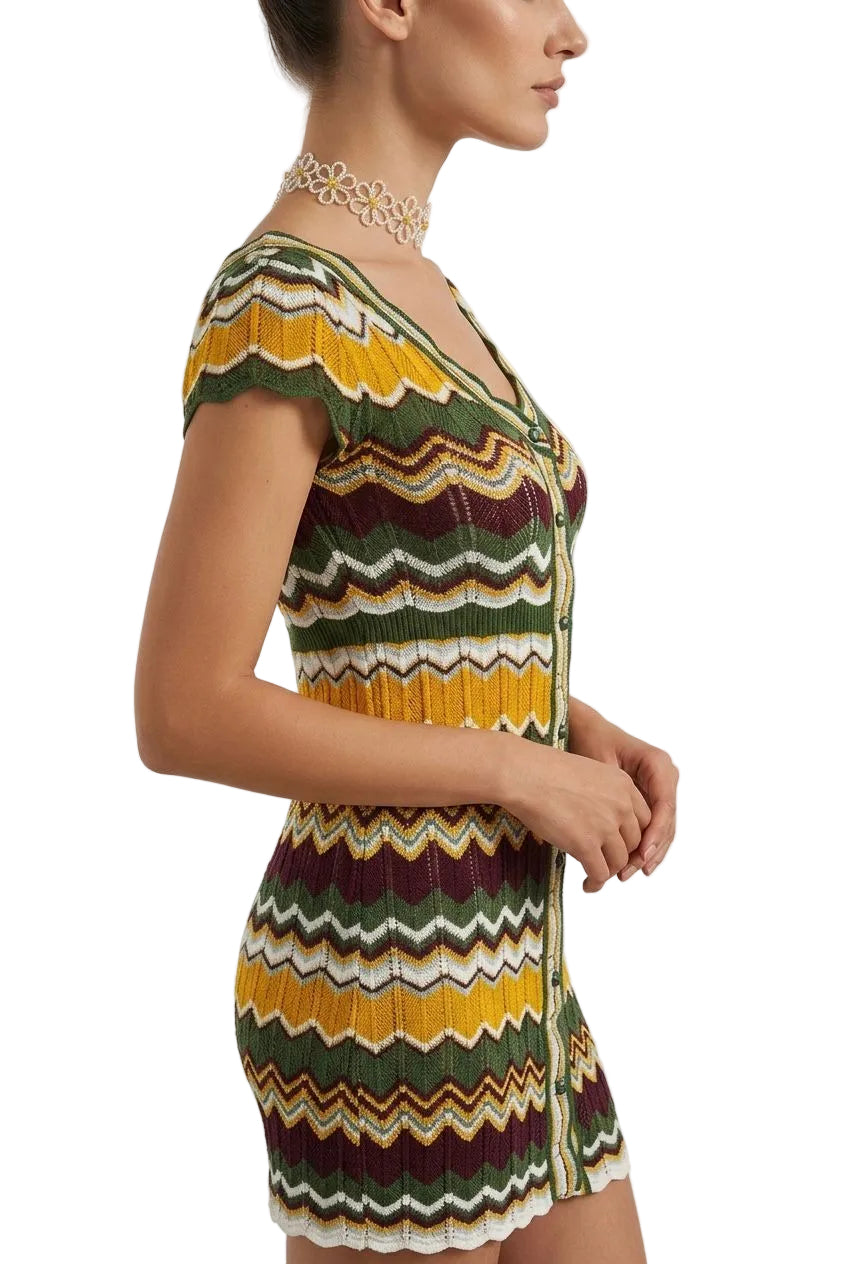 Abito Missoni in Maglia Zig-Zag - Iconico & Chic
