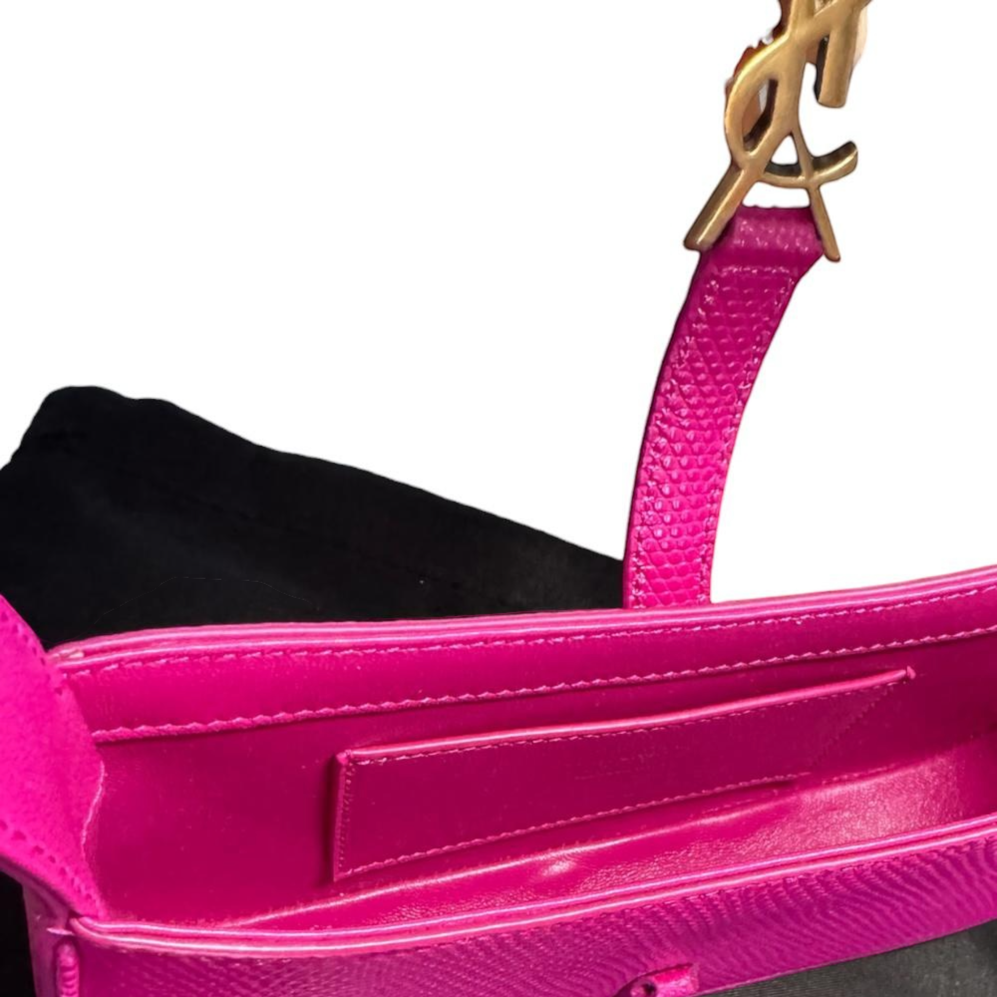 Yves Saint Laurent  5 a 7 mini in lizard