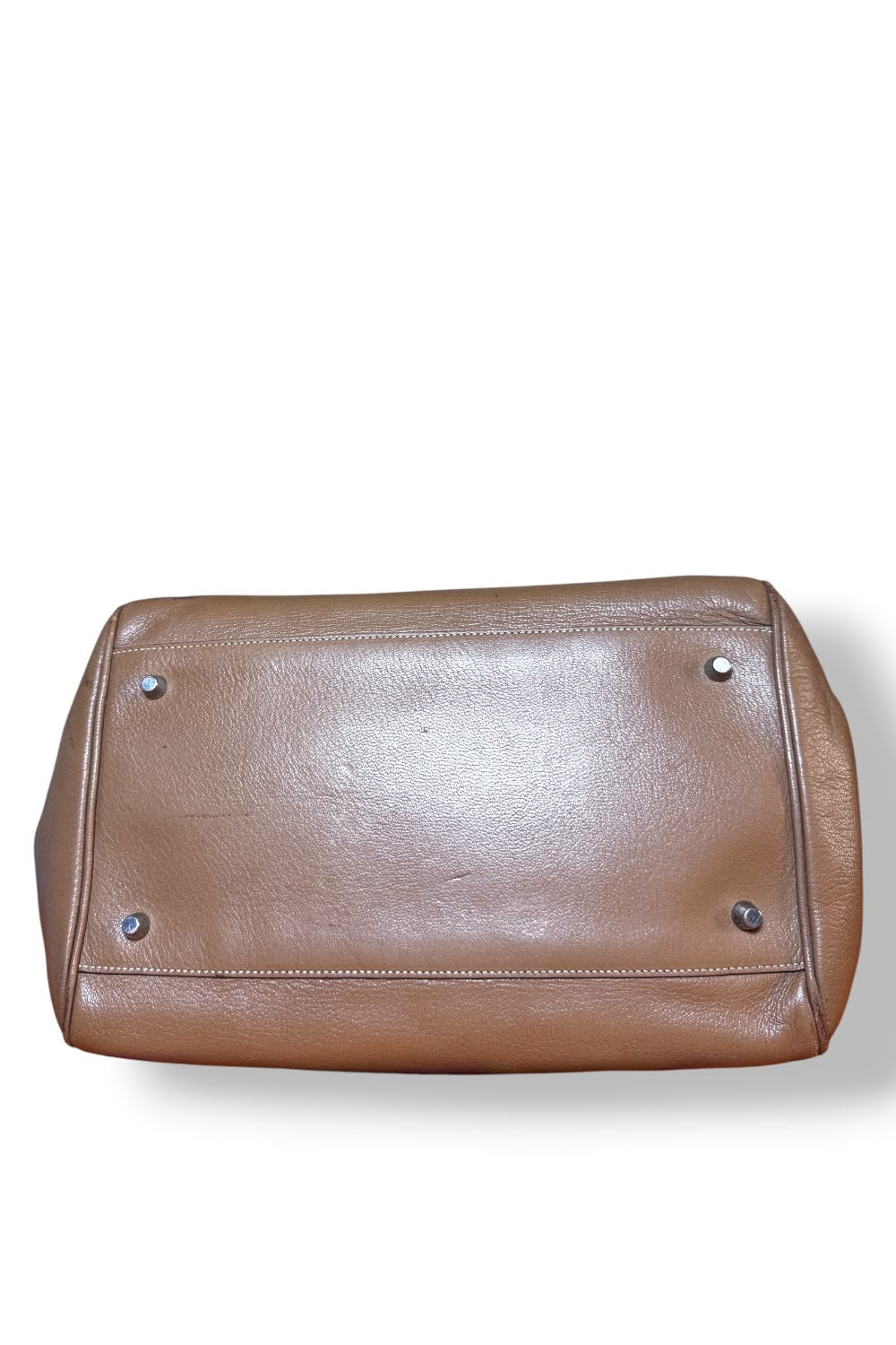 Borsa Prada Madras in Pelle Camel