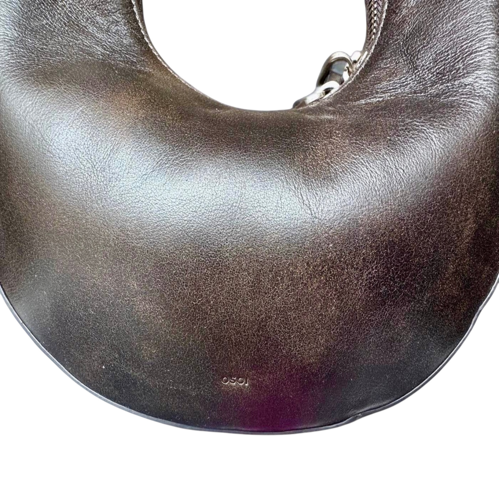Borsa OSOI Toni Mini - Pelle marrone