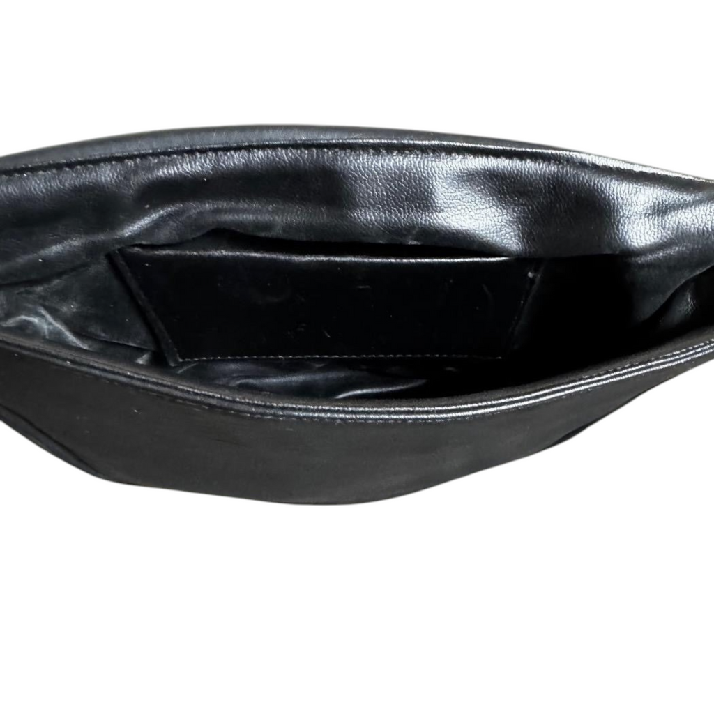 Borsa a tracolla vintage con ricamo "Germano Reale"