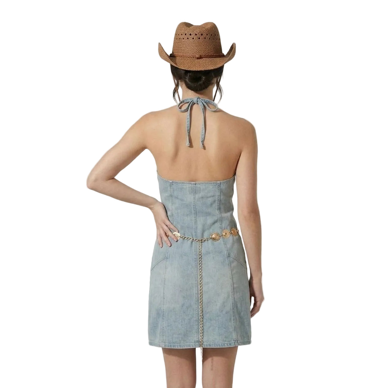 Abito in Denim Calvin Klein Jeans - Stile Y2K / Western