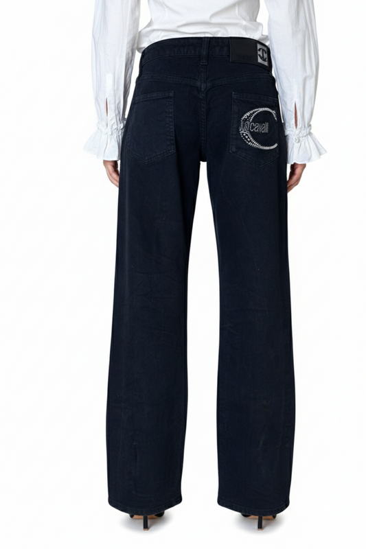 jeans just cavalli nero vintage