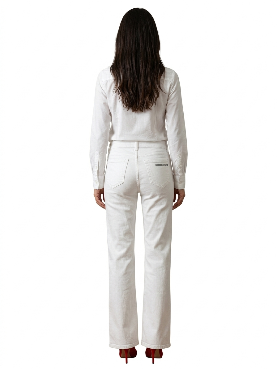Jeans Prada Vintage bianchi - Taglio Dritto - Archive Luxury