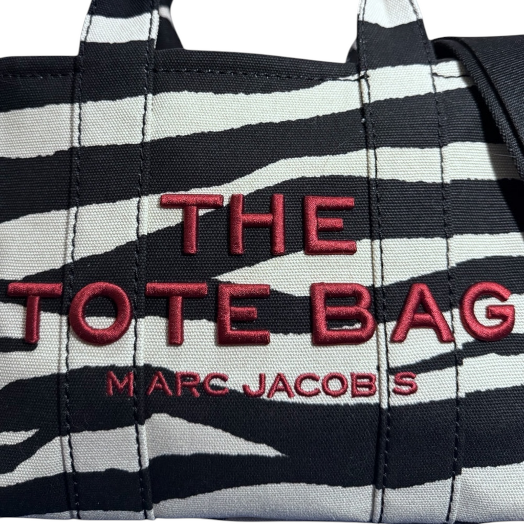 The Tote Bag Marc Jacobs - Zebra Edition & Fucsia Embroidery