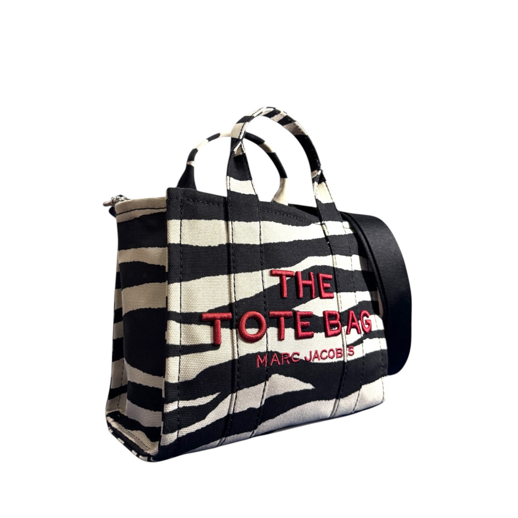 The Tote Bag Marc Jacobs - Zebra Edition & Fucsia Embroidery