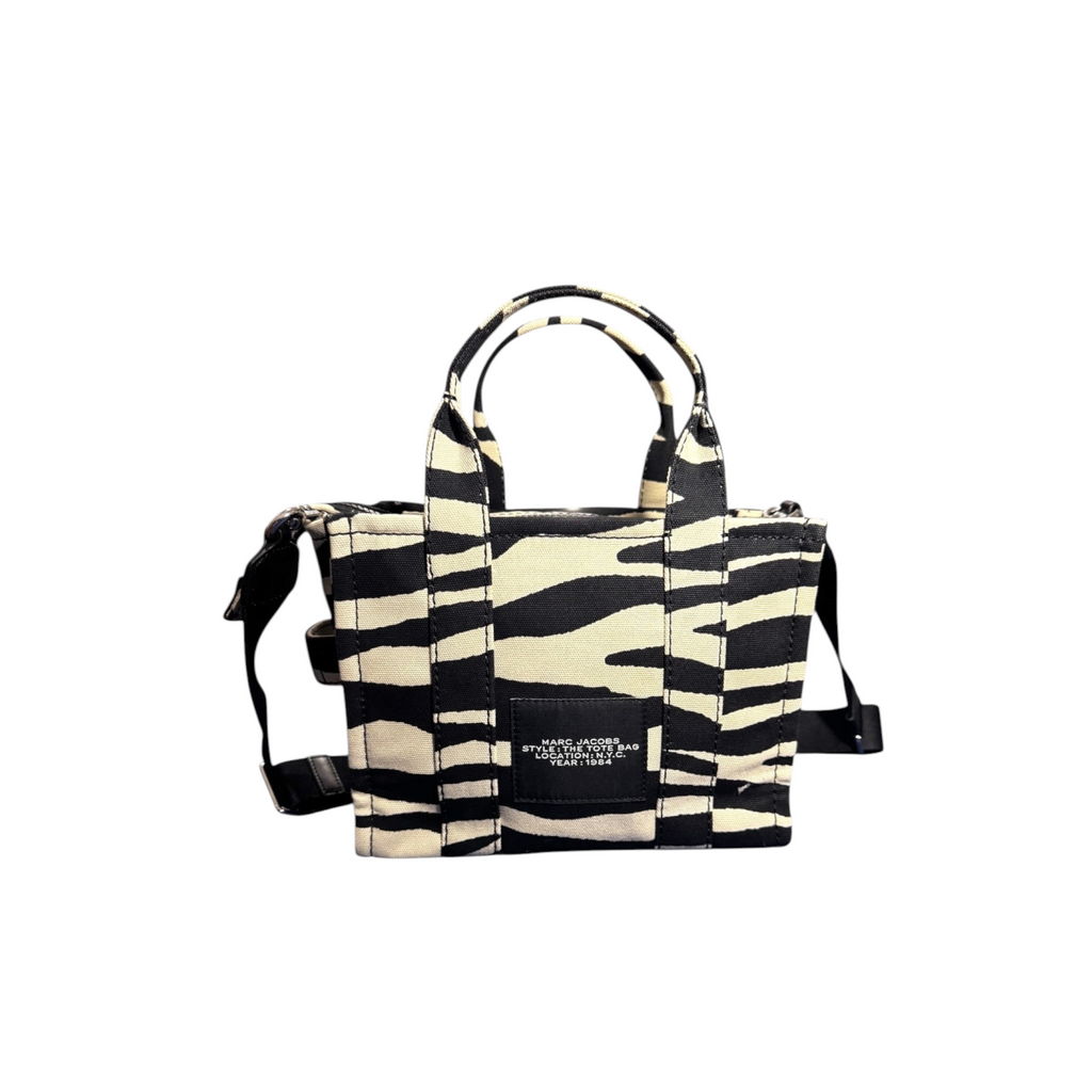The Tote Bag Marc Jacobs - Zebra Edition & Fucsia Embroidery