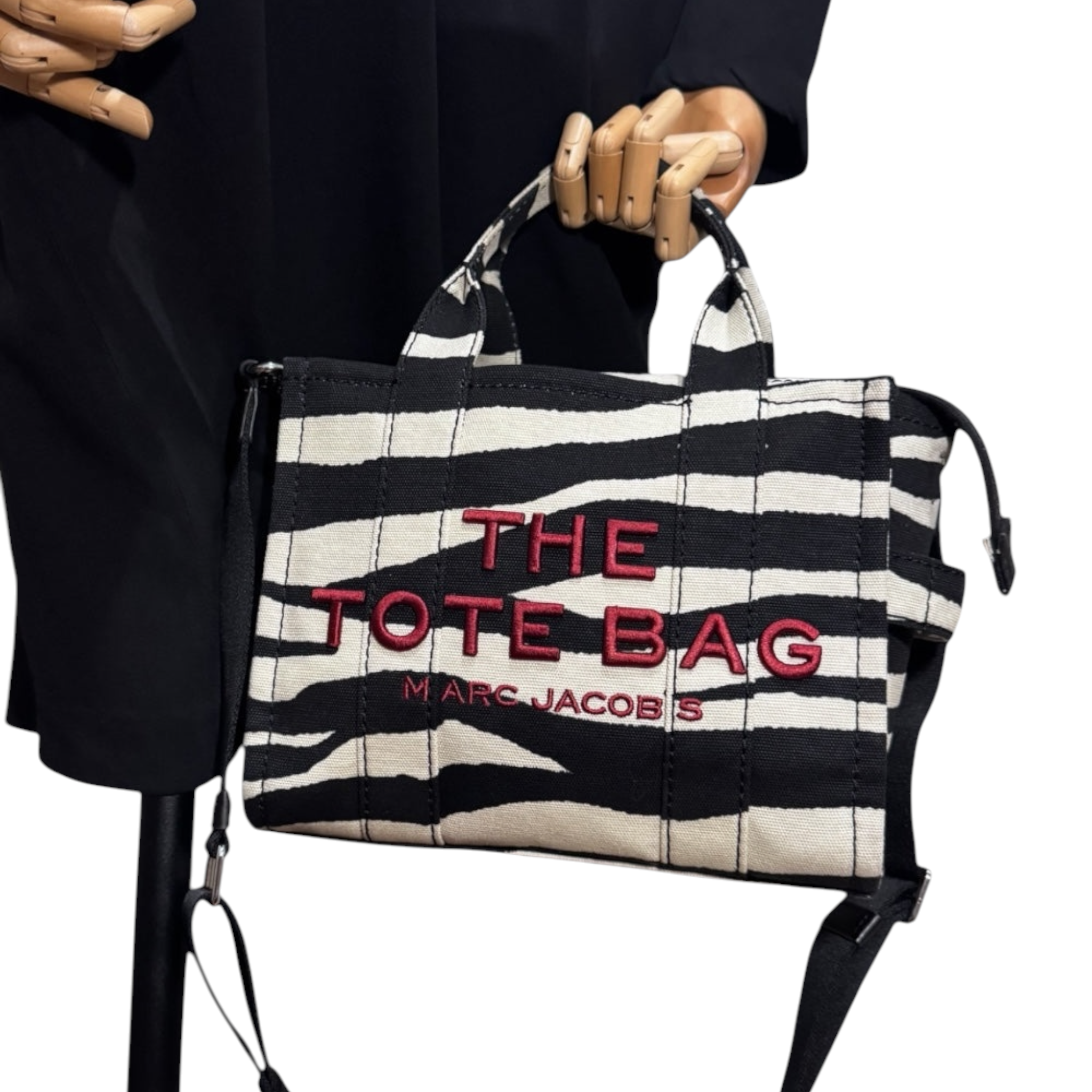 The Tote Bag Marc Jacobs - Zebra Edition & Fucsia Embroidery
