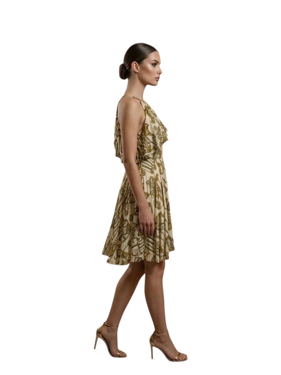 Abito Versace Collection – Stampa Barocca Iconica