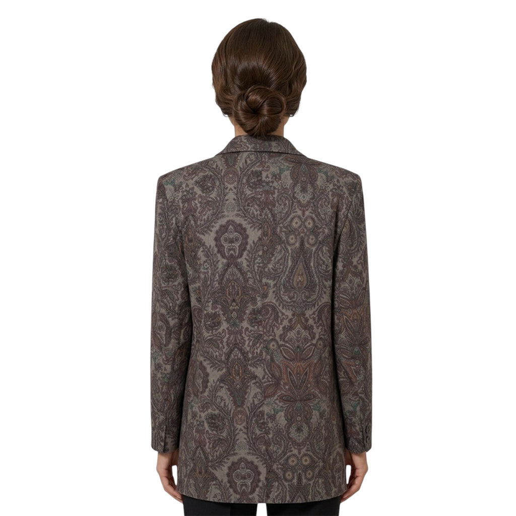 Giacca Vintage Enrico Coveri – Fantasia Paisley & Fiori