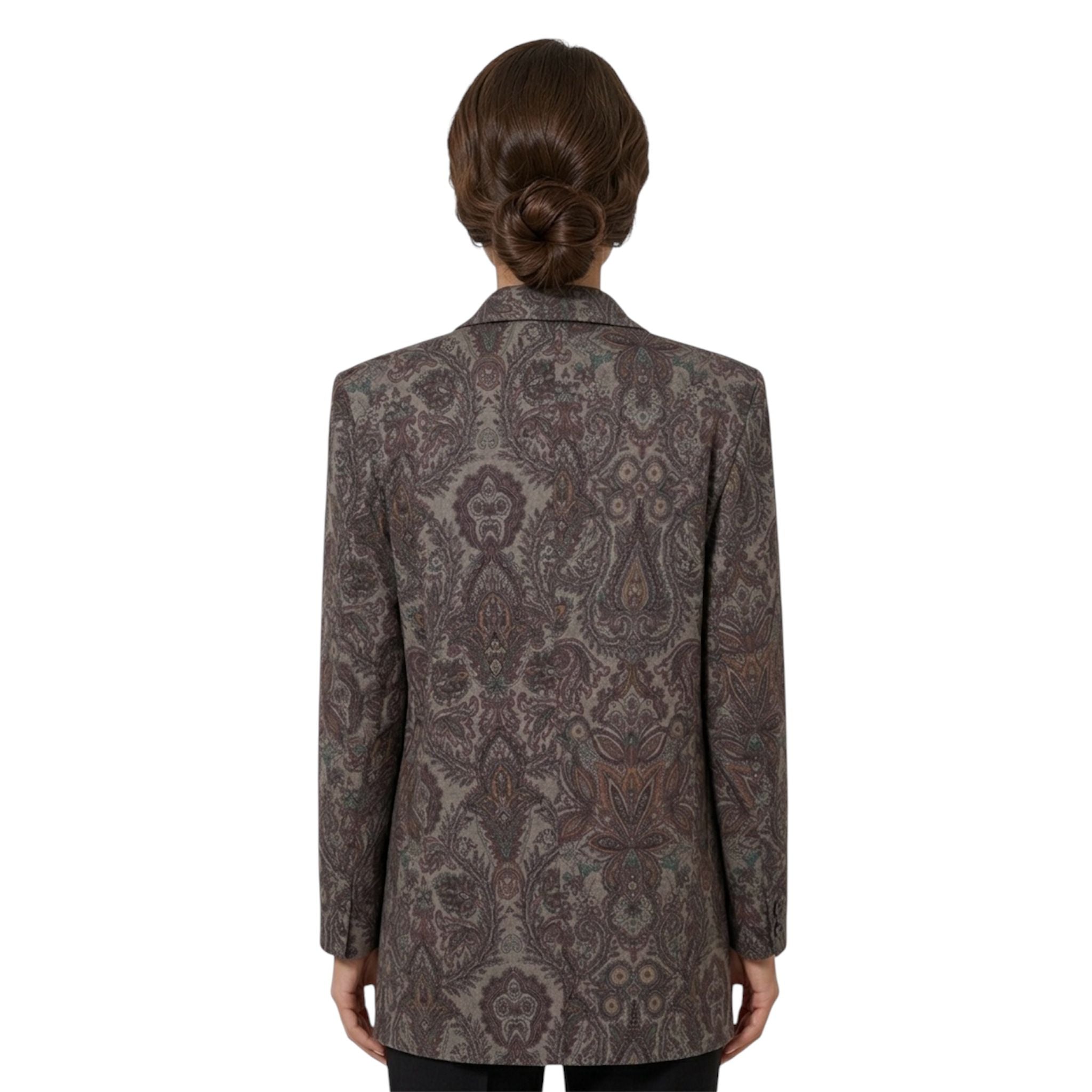 Giacca Vintage Enrico Coveri – Fantasia Paisley & Fiori